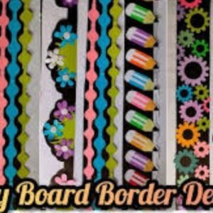 Board borders-colourful